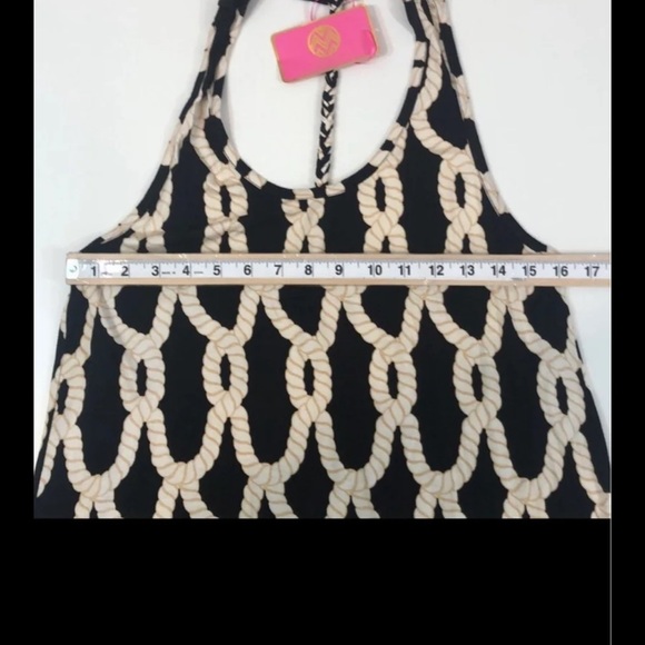 Macbeth Collection Braided Racerback Tank Top NWT Large - Picture 4 of 8